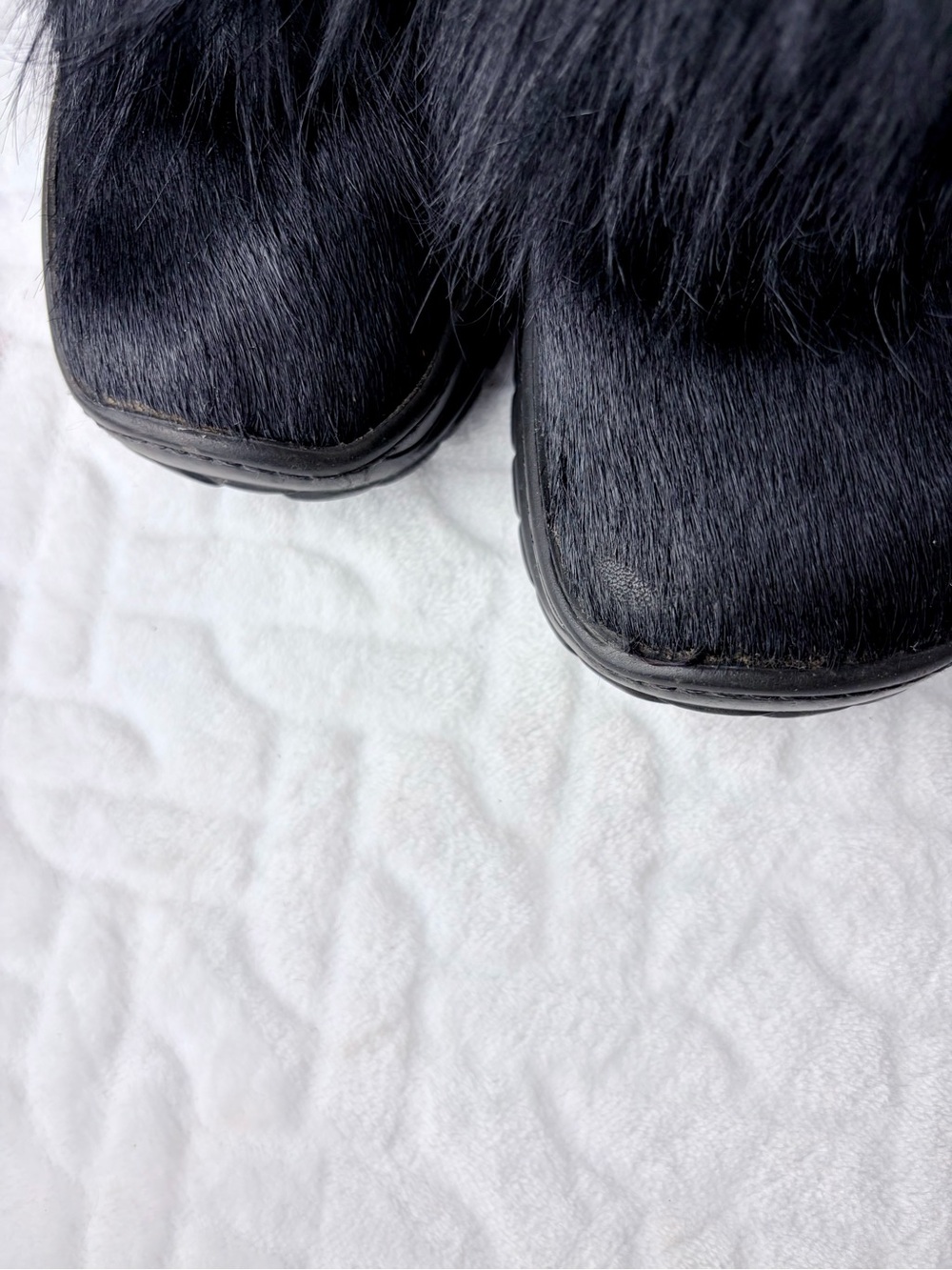 Pajar Made in Italy Goat Hair Boots Women’s Size 7.5 shearling lined Eurosole - Picture 10 of 10